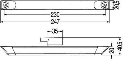 Zdjęcie produktu dla Umrissleuchte Led Stab
