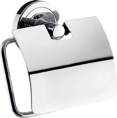 Produktbild von Toilettenpapierhalter mit Deckel Emco Polo chrom 070000100
