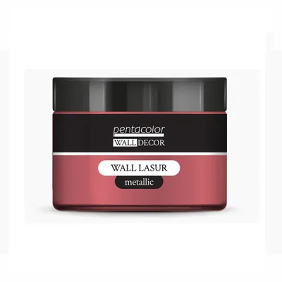 Produktbild von Pentart Metallic-Wandlasur 150 ml - Perlmuttrosa