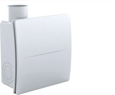 Produktbild von Aerauliqua QXD-HT Unterputz Abluftventilator mit Zeituhr und Feuchtesensor