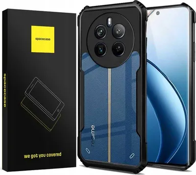 Image de SPACECASE Étui pour Realme 12 Pro/12 Pro+ 5G noir