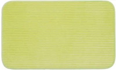Imagen del producto de Alfombrilla antideslizante de poliéster, 60 x 100 cm, color limón