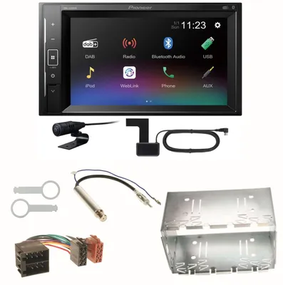 Produktbild von Pioneer DMH-A240DAB DAB+ Bluetooth Einbauset für Polo 6N2 9N Bora Ibiza 6L