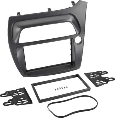 Obrázek produktu pro Čelní panel autorádia 2-DIN kompatibilní s vozem Honda Civic (09/2005–12/2011), černý, pravostranné řízení
