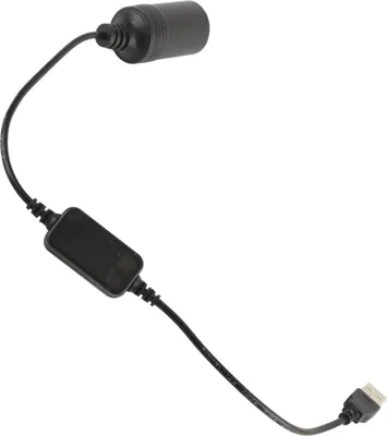Image de Câble adaptateur convertisseur femelle USB vers prise allume-cigare 12 V pour voiture