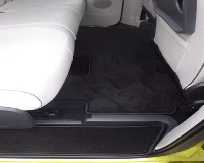 Produktbild von Fußmatte Teppich hinten feiner Velour 1-tlg schwarz passend für VW ID Buzz Pro