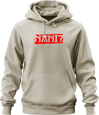 Obrázok produktu pre NANI? Anime Otaku Manga Fan Japan Meme Reaction Pop Culture Retro Uni mikina s kapucňou, Nature, S