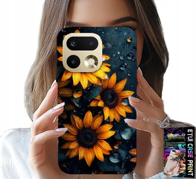 Produktbild von Etui Do Realme 16 Pro+ 5G - Słoneczniki, Słonecznik, Kwieciste Wzory