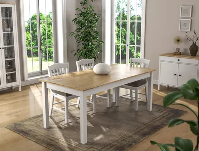 Immagine prodotto di Skye Decor, FRN-20082, tavolo da pranzo, legno, truciolato, 180 x 76 x 90 cm