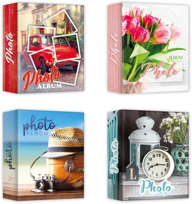 Produktbild von ZEP Einsteckalbum Carta 100 Fotos 10x15 cm Papiereinband sortierte Lieferung