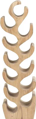 Produktbild von Flaschenhalter aus Suarholz - 12 Flaschen - 28 × 19 × 100 cm (L × B × H) - naturfarben - GUIMARAS