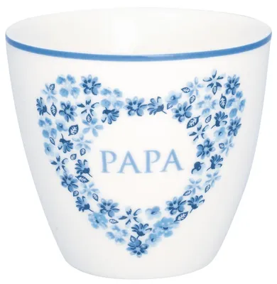 Obrázek produktu pro Porcelánový hrnek na latté Papa