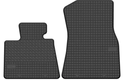 Image de Tapis avant en caoutchouc pour BMW X5 G05 depuis 2018 (SUV) – 2 pièces, noirs, sur mesure