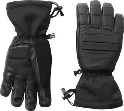 Obrázok produktu pre TOG24 - Pánske/dámske uni lyžiarske rukavice "Conquer", kožená dlaň TG375 (L) (Black)