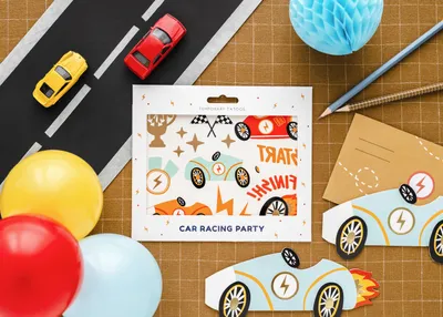 Zdjęcie produktu dla PartyDeco TAT16, Wielobarwny, Dzieci, Każda płeć, 3 lat(a), Wewnątrz/Na wolnym powietrzu, 11 szt.