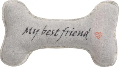 Image de Jouet pour chien My best friend couleur feutre 20x40cm de David Fussenegger