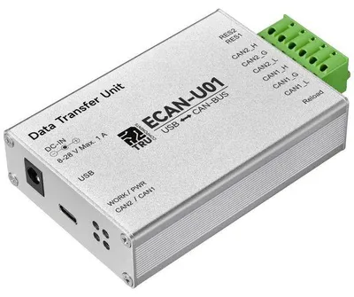 Obrázek produktu pro TRU COMPONENTS TC-12626060 TC-ECAN-U01, převodník CAN, USB, CAN sběrnice, 5 V/DC, 1 kus,