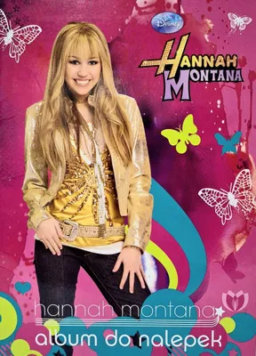 Zdjęcie produktu dla Hannah Montana Stickeralbum – Sammelalbum für Sticker und Aufkleber, EAN 5901130006953
