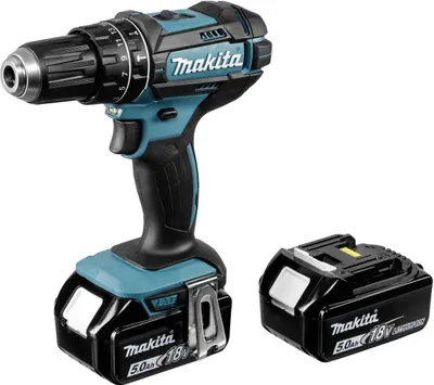 Image de Makita DHP482RTJ 18V 2x perceuse-visseuse à percussion sans fil