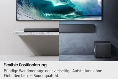 Produktbild von Samsung HW-QS760GF/ZG Soundbar mit Subwoofer & Rücklautsprecher