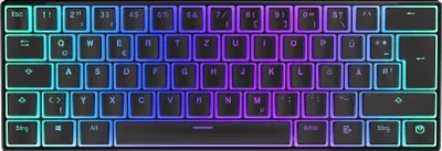 Produktbild von ENDORFY Thock Compact, Mini, Verkabelt & Kabellos, RF kabellos + USB, Mechanischer Switch, QWERTZ, RGB-LED