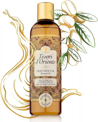 Produktbild von Tesori d'Oriente Argan & Cyperus Duschöl 250 ml