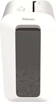 Zdjęcie produktu dla Niszczarka "Powershred LX65", biała, cięcie poprzeczne, 9 kartek, FELLOWES 100110076