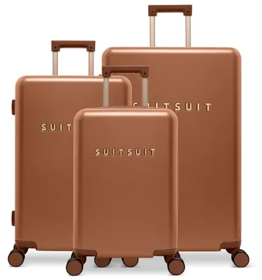 Produktbild von Eine Reihe von Reisekoffern SUITSUIT® Serenity in der Farbe Karamell-Café – braun