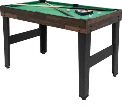 Obrázek produktu pro Hrací stůl, multifunkční, 10 v 1, nastavitelná opěrka nohou, tmavě hnědý