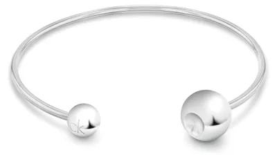 Image de Bracelet ouvert pour femmes, collection SCULPTURAL BUBBLES de Calvin Klein