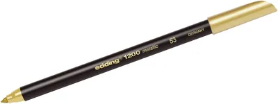 Image de 10x Edding 1200-053 feutres de coloriage métalliques - 1 - 3 mm, or