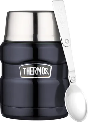 Produktbild von Pojemnik na żywność THERMOS STAINLESS KING, 0,47 l, ciemnoniebieski
