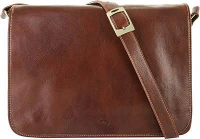 Produktbild von piké Messenger-Bag Herren, Damen 017189 braun