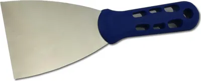 Produktbild von DEWEPRO Malerspachtel 80mm - Edelstahlblatt mit Kunststoffgriff
