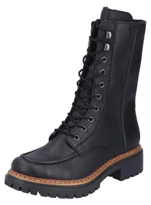 Produktbild von Rieker Damen Schnürstiefel 72616-00 schwarz Gr. 40