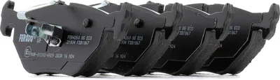 Produktbild von FERODO FDB1867 Bremsbeläge Satz Hinten für BMW 3 Limousine (E46) 3 Touring (E46) 3 Coupe (E46) 3 Cabrio (E46) 3 Limousine (E36)