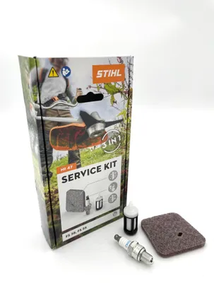 Image de STIHL Kit de service 47 FS 38 (STIHL 2-MIX Motor), FS 55 41400074103 Filtre, bougie 41400074103