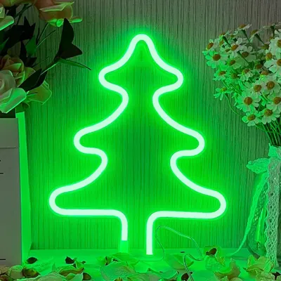 Obrázok produktu pre LED neonové osvetlenie do interiéru, napájané batériami a USB káblom, vhodné na dekoráciu
