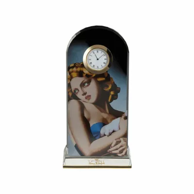 Immagine prodotto di Goebel Artis Orbis Tamara de Lempicka Donna con colomba - Orologio da tavolo 67070121