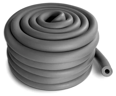 Productafbeelding van Rubberisolatie voor leidingen, geschikt voor verwarming en sanitair, 15 mm x 35 meter
