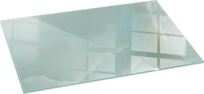 Produktbild von Zart marmoriertes Muster – Glasbodenplatte für – Kaminofen – Kaminplatte Glas – Schutzglas – Funkenschutzplatte –Glasbodenplatte Feuerfeste – Hitzeschutzplatte – Bodenschutz aus Glas – 140x70 cm