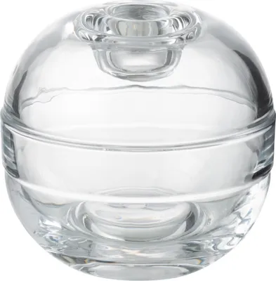 Produktbild von J-Line Topf Kerzenhalter Glas Transparent