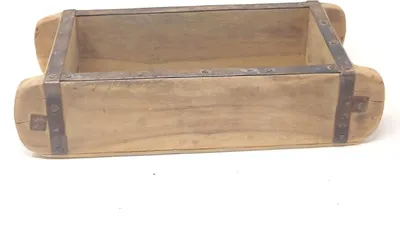 Produktbild von Ziegelform 31x15x10cm Holz/Metall CreaFlor Home