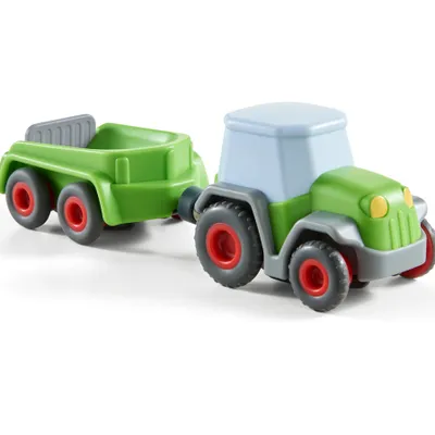 Zdjęcie produktu dla HABA Tractor with trailer, Traktor, 2 lat(a), Kopolimer akrylonitrylo-butadieno-styrenowy (ABS), Zielony
