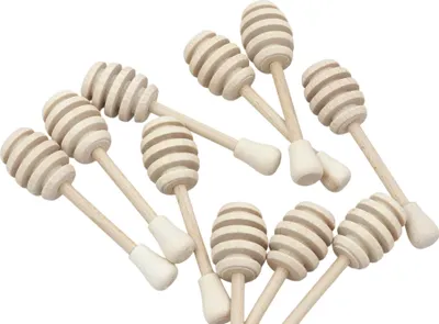 Immagine prodotto di Cucchiaio da miele in legno 10 cm, set da 50