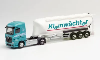 Produktbild von Herpa LKW MB Actros Streamspace Eutersilo-SZ Kleinwächter 312530