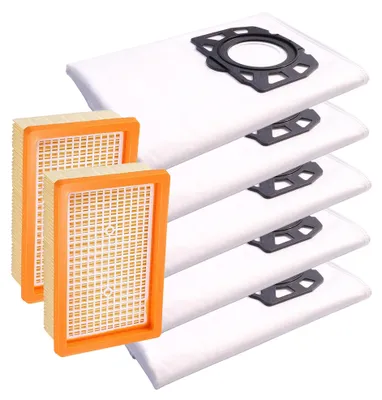 HEPA-Filter-Set 7-teilig für Kärcher WD4-WD6, MV4-MV6