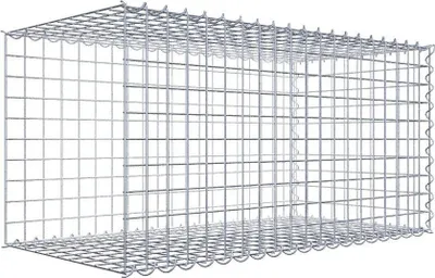 Produktbild von Anbaugabione Typ 2 100 cm x 50 cm x 50 cm (L x H x T), Maschenweite 5 cm x 5 cm, Spirale