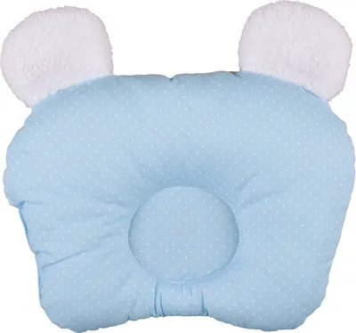 Produktbild von Babykopfkissen Bärchenmotiv Größe 30 x 40 Kinderkopfkissen Dekokissen für Babyzimmer