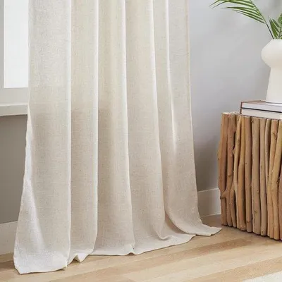 Produktbild von Famanu Vorhang Set 2 Stück - Leinenoptik, 245 x 140 cm